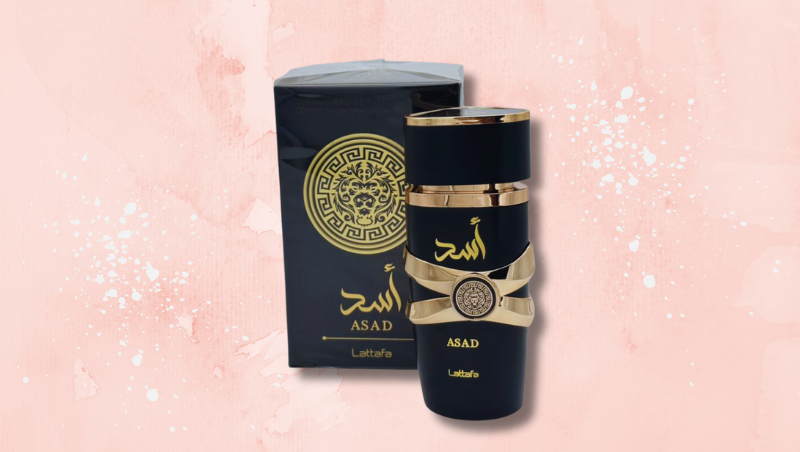 Perfume Asad Lattafa, fragancia masculina original, perfumes árabes en CDMX.