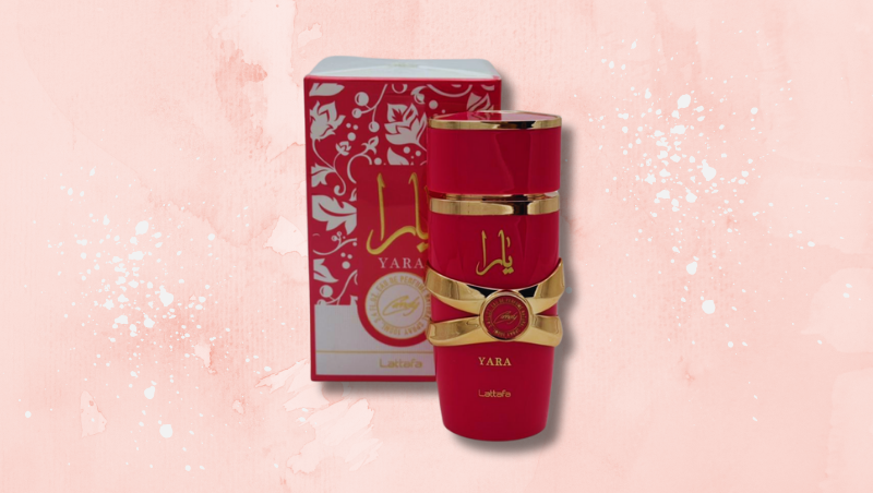 Perfume Yara Candy Lattafa, aroma dulce y femenino, perfumes originales en CDMX.