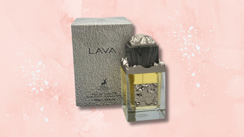 Perfume Lava de Lattafa, fragancia árabe intensa y exótica para hombres y mujeres.