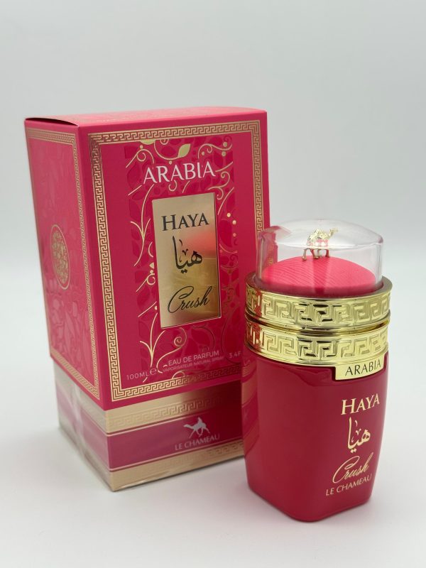 Perfume Haya Crush Le Chameau Eau de Parfum árabe original para mujer 100 ml en Ciudad de México – Perfumería La Rosa