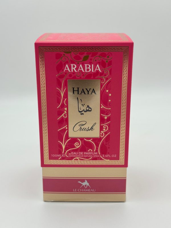 Perfume Haya Crush Le Chameau Eau de Parfum árabe original para mujer 100 ml en Ciudad de México – Perfumería La Rosa