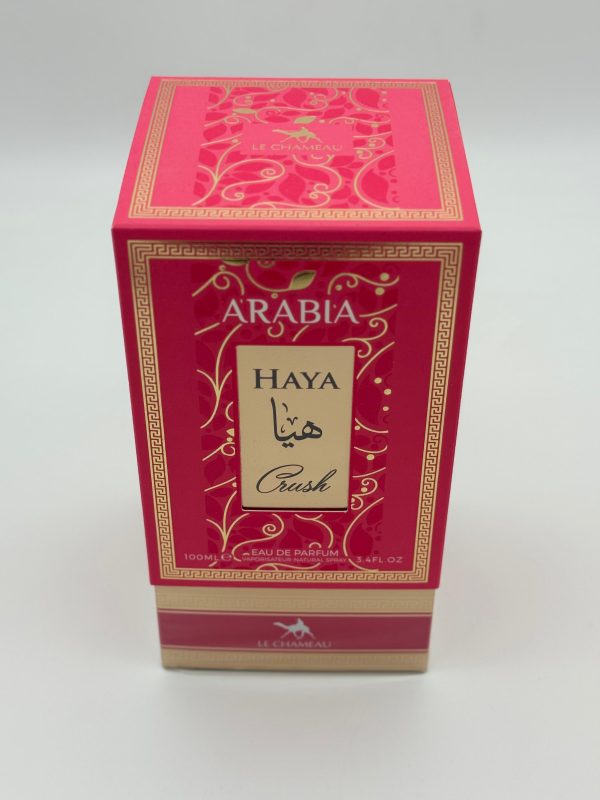 Perfume Haya Crush Le Chameau Eau de Parfum árabe original para mujer 100 ml en Ciudad de México – Perfumería La Rosa